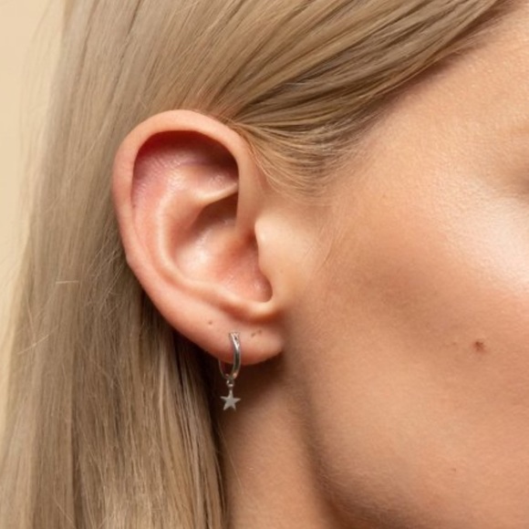 Mejuri Jewelry Mejuri Single Nova Hoop Dangly Star Earring Poshmark